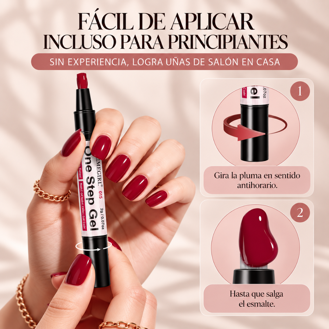 Kit de Gel para Uñas 3 en 1
