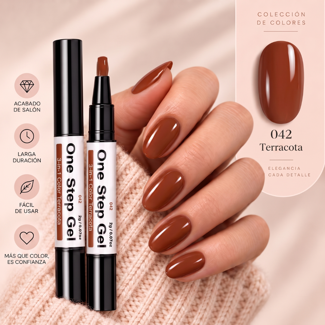 Kit de Gel para Uñas 3 en 1