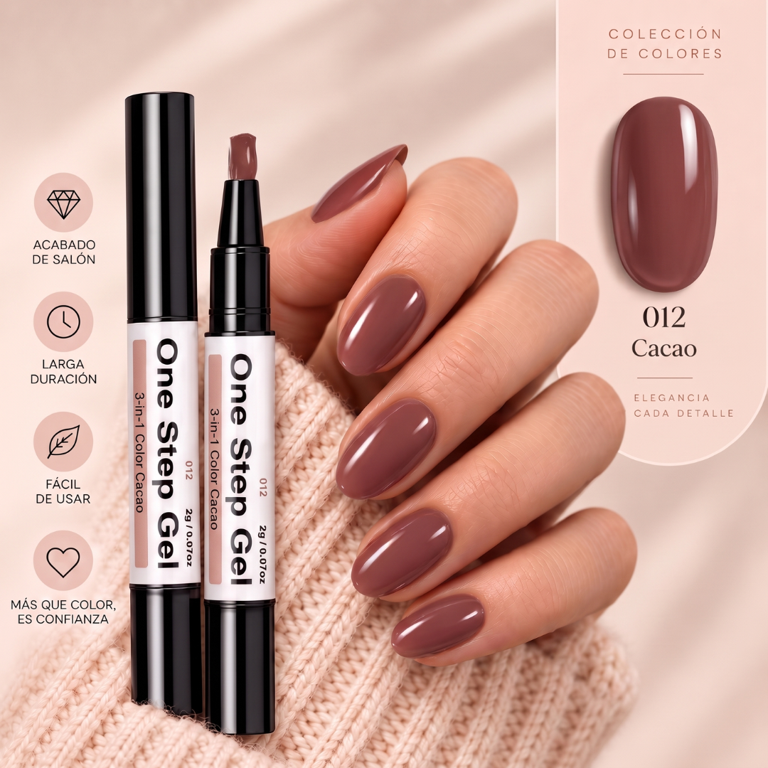 Kit de Gel para Uñas 3 en 1