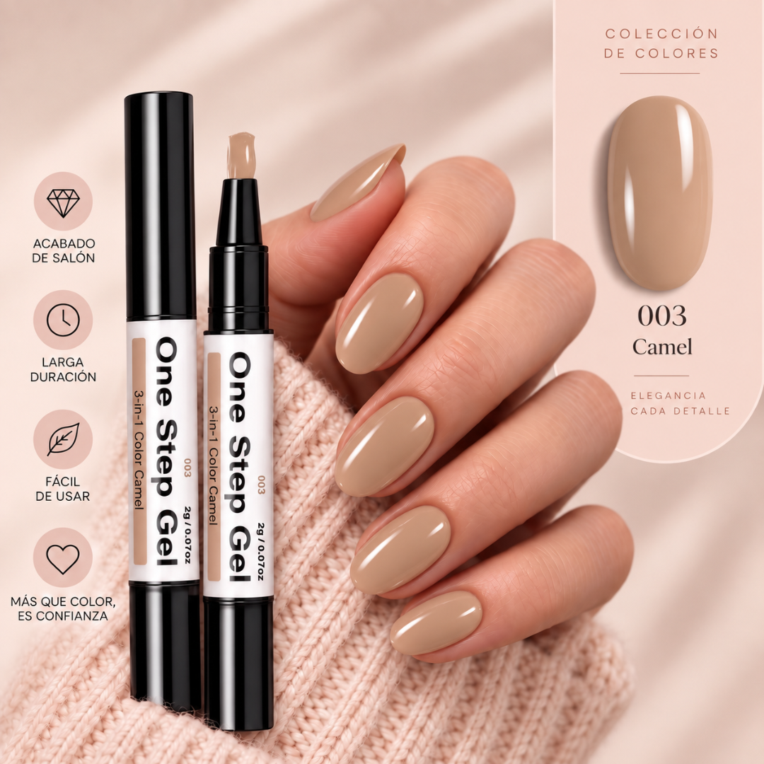 Kit de Gel para Uñas 3 en 1