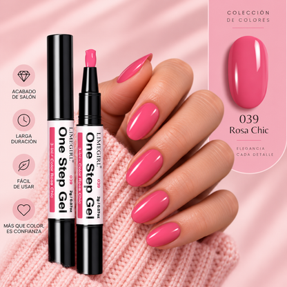 Kit de Gel para Uñas 3 en 1