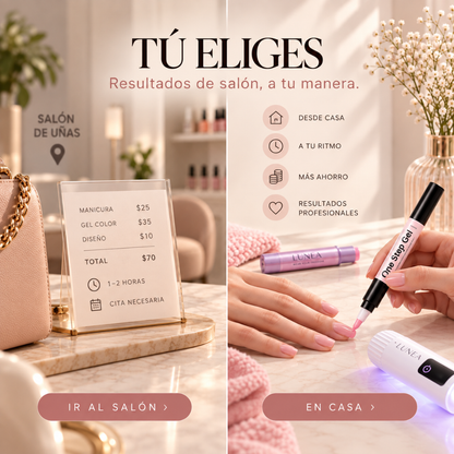 Kit de Gel para Uñas 3 en 1